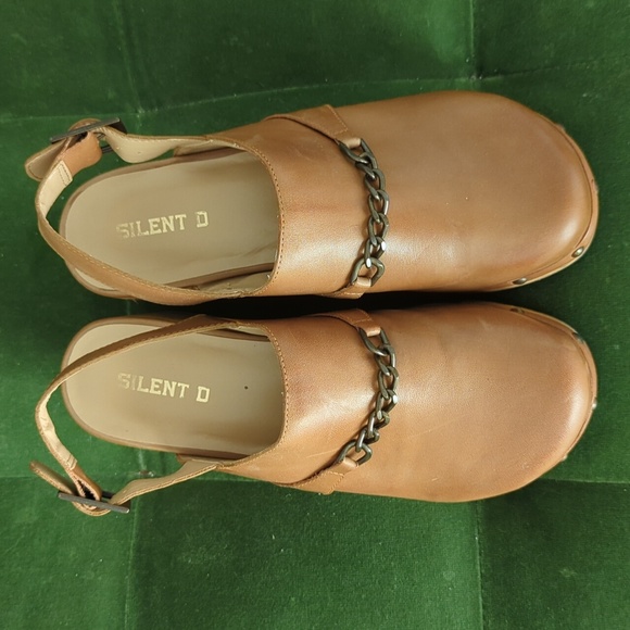 Silent D Georgia Slingback Heeled Clogs. Size 37. - Picture 2 of 3